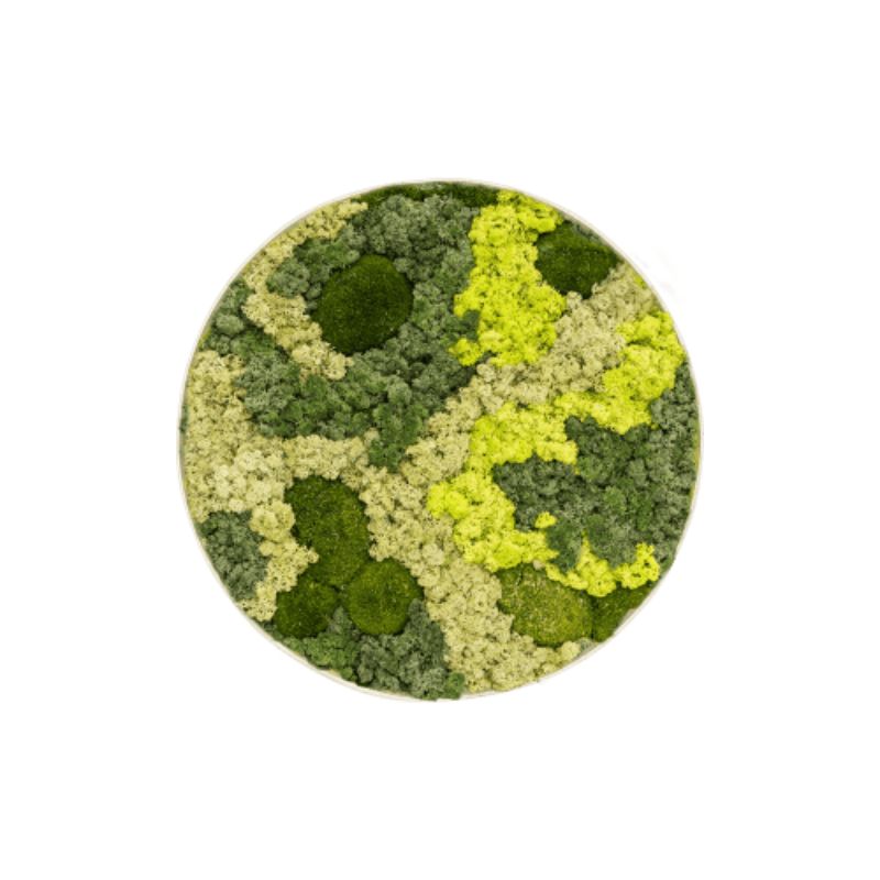 MuffleMoss | Circle Wall Panel - Bun & Reindeer
