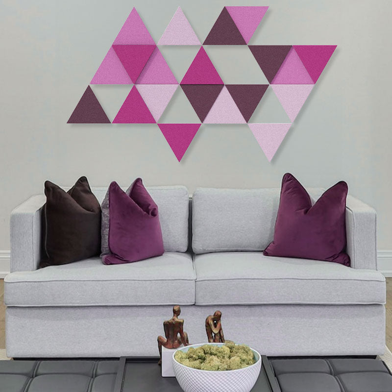 - FLUFFO SOFT SET | Acoustic Wall Panels - Triada (Pack of 20) - Muffle Acoustics Limited