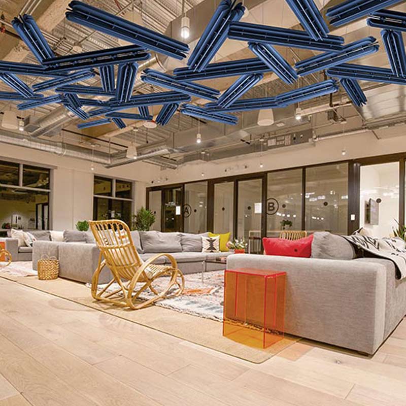 14six8 Timber Acoustic Raft - Muffle Acoustics Limited