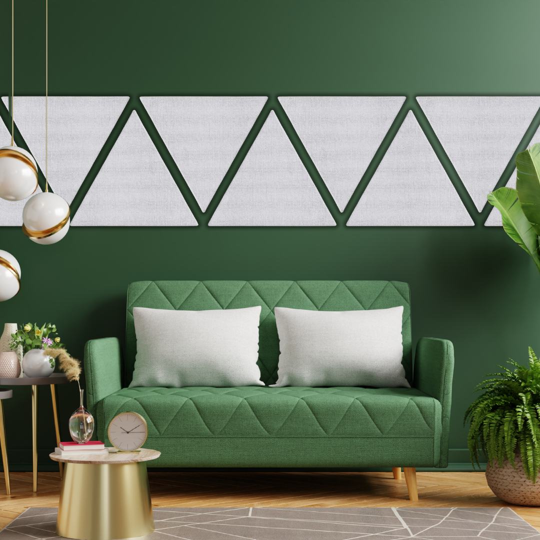 MuffleStick | Triangle Self-Adhesive Acoustic panel