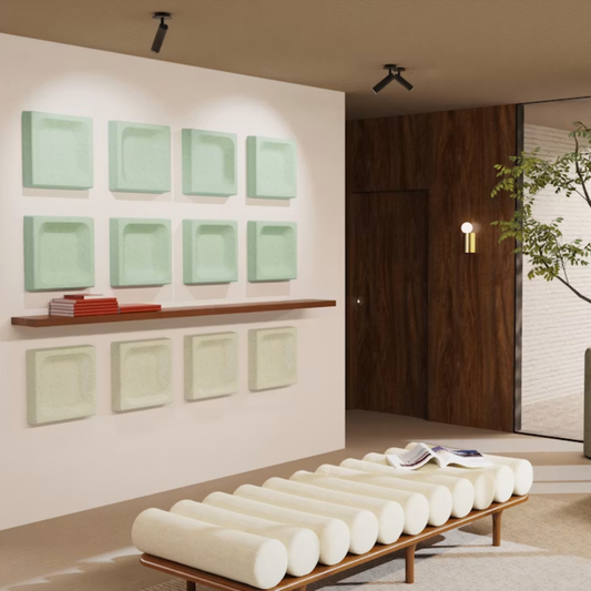 BuzziSpace | BuzziReForm Mycelium Acoustic Panels (Sold in Packs)