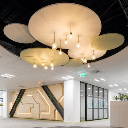 Autex | Horizon™ Suspended Acoustic Raft - Circle (Pack of 2)