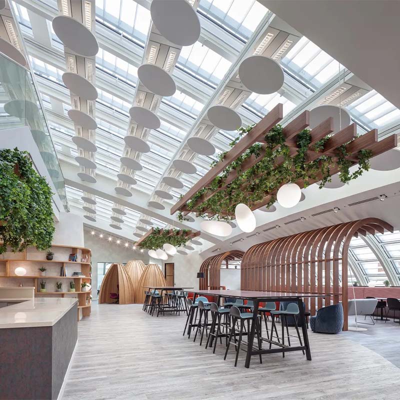  - Autex Horizon™ Suspended Acoustic Raft - Circle (Pack of 2) - Muffle Acoustics Limited 