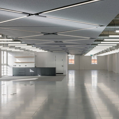  - Autex Horizon™  Suspended Acoustic Raft - Triangle (Pack of 4) - Muffle Acoustics Limited 