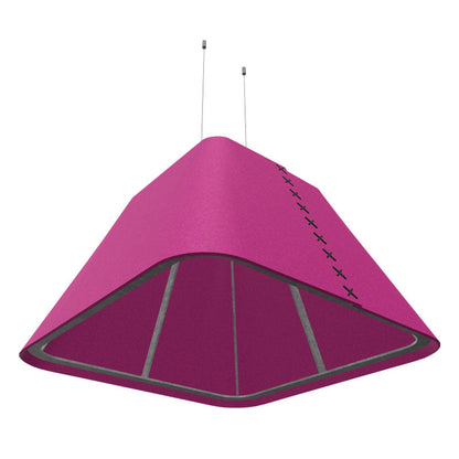 BuzziSpace BuzziShade Acoustic Pendant Light - Square Retrofit - Muffle Acoustics Limited