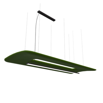 BuzziSpace BuzziZepp Acoustic Ceiling Light - LED Line - Muffle Acoustics Limited