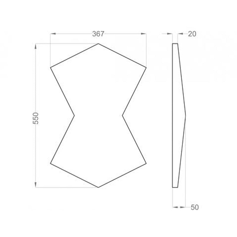 FLUFFO SOFT Chain 3D Acoustic Panel - Muffle Acoustics Limited