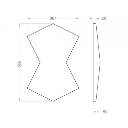 FLUFFO SOFT Chain 3D Acoustic Panel - Muffle Acoustics Limited