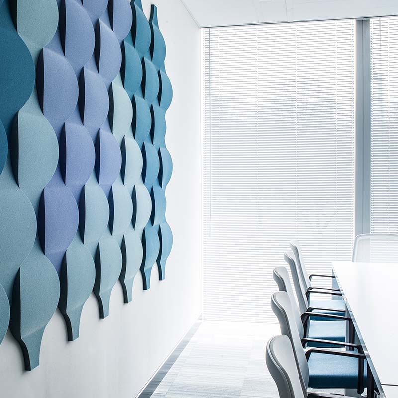 FLUFFO SOFT Flow 3D Acoustic Panel – Muffle Acoustics Limited