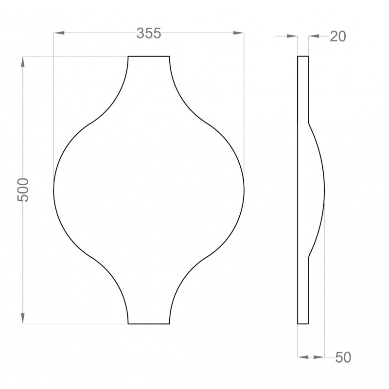 FLUFFO SOFT Flow 3D Acoustic Panel - Muffle Acoustics Limited