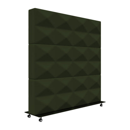 Fabricks Mobile Acoustic Screen - 1200 x 1200mm - Muffle Acoustics Limited