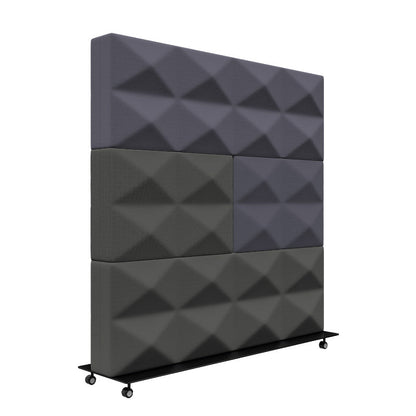 Fabricks Mobile Acoustic Screen - 1200 x 1200mm - Muffle Acoustics Limited