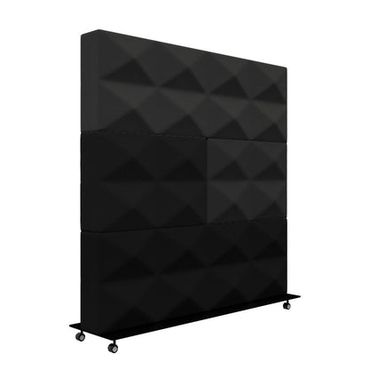 Fabricks Mobile Acoustic Screen - 1200 x 1200mm - Muffle Acoustics Limited