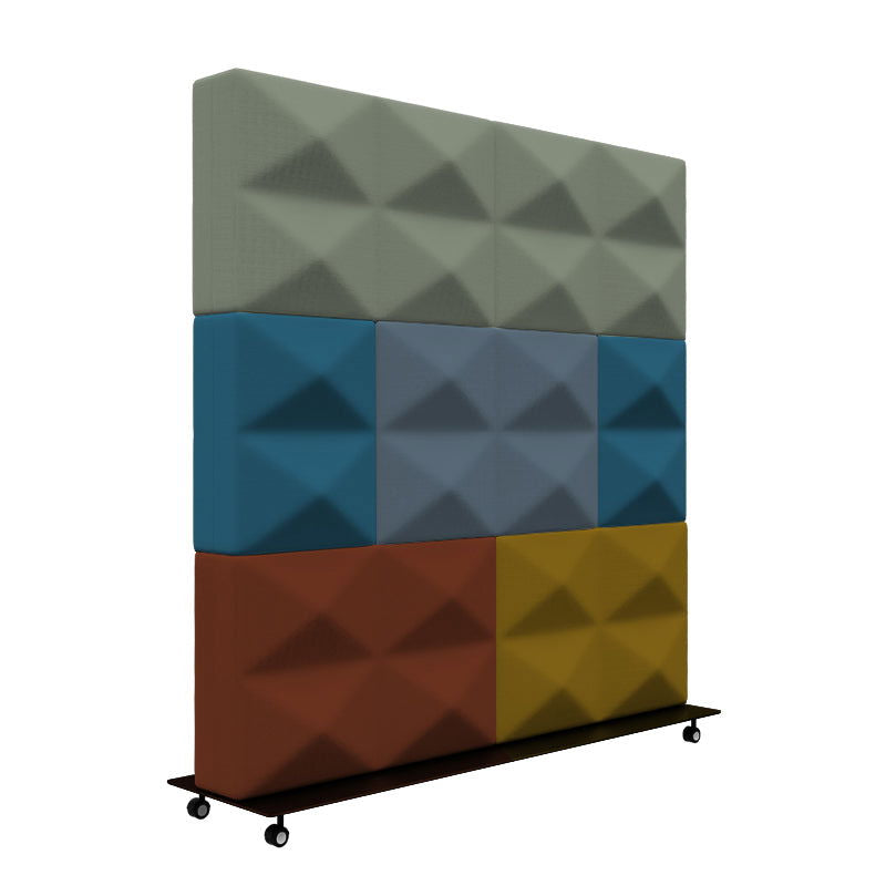 Fabricks Mobile Acoustic Screen - 1200 x 1200mm - Muffle Acoustics Limited