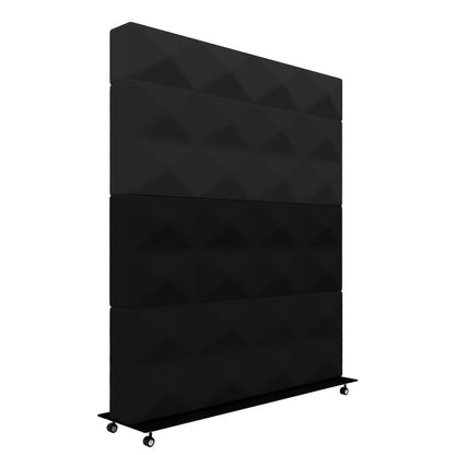 Fabricks Mobile Acoustic Screen - 1400 x 1200mm - Muffle Acoustics Limited