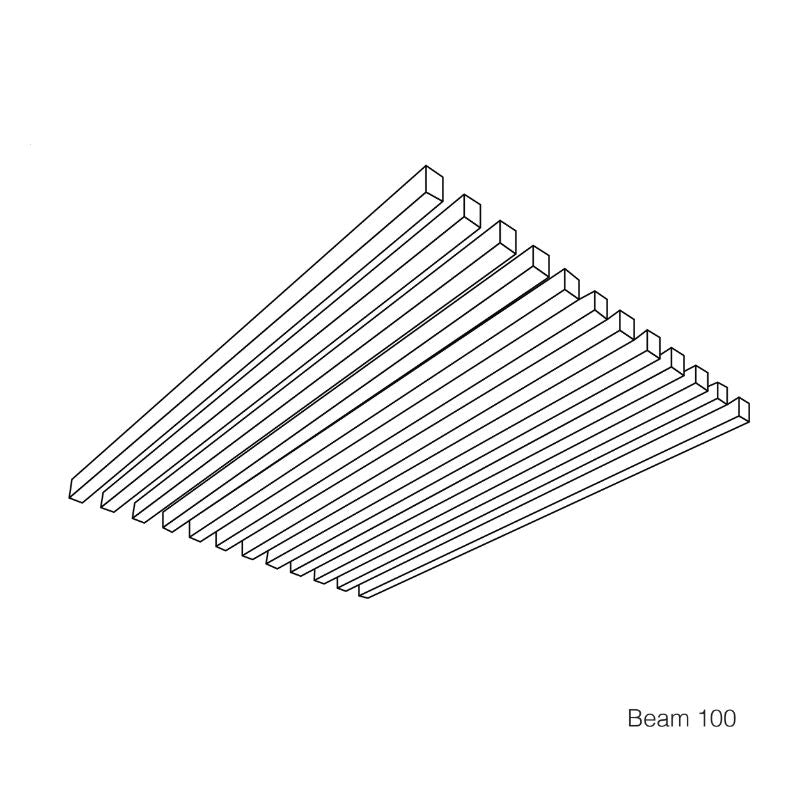 Autex | Frontier™ Beam Acoustic Ceiling Baffle (Sold in Packs)