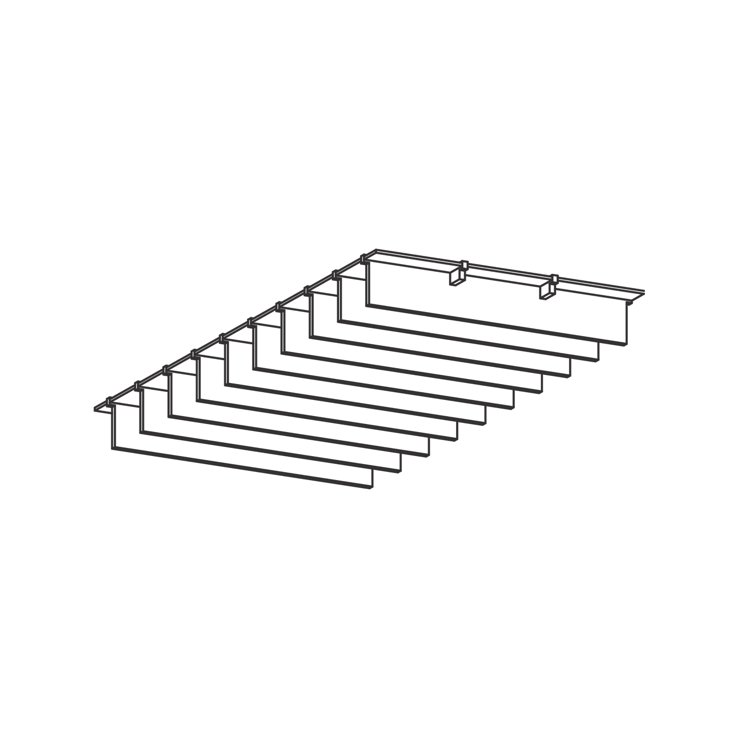 Autex | Grid Ceiling Tiles - Rectangle (Sold in Packs)