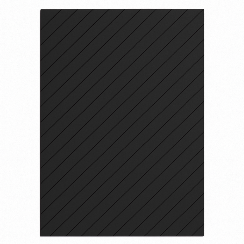 MufflePanel Diagonal Black