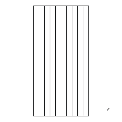 v1 cutting pattern