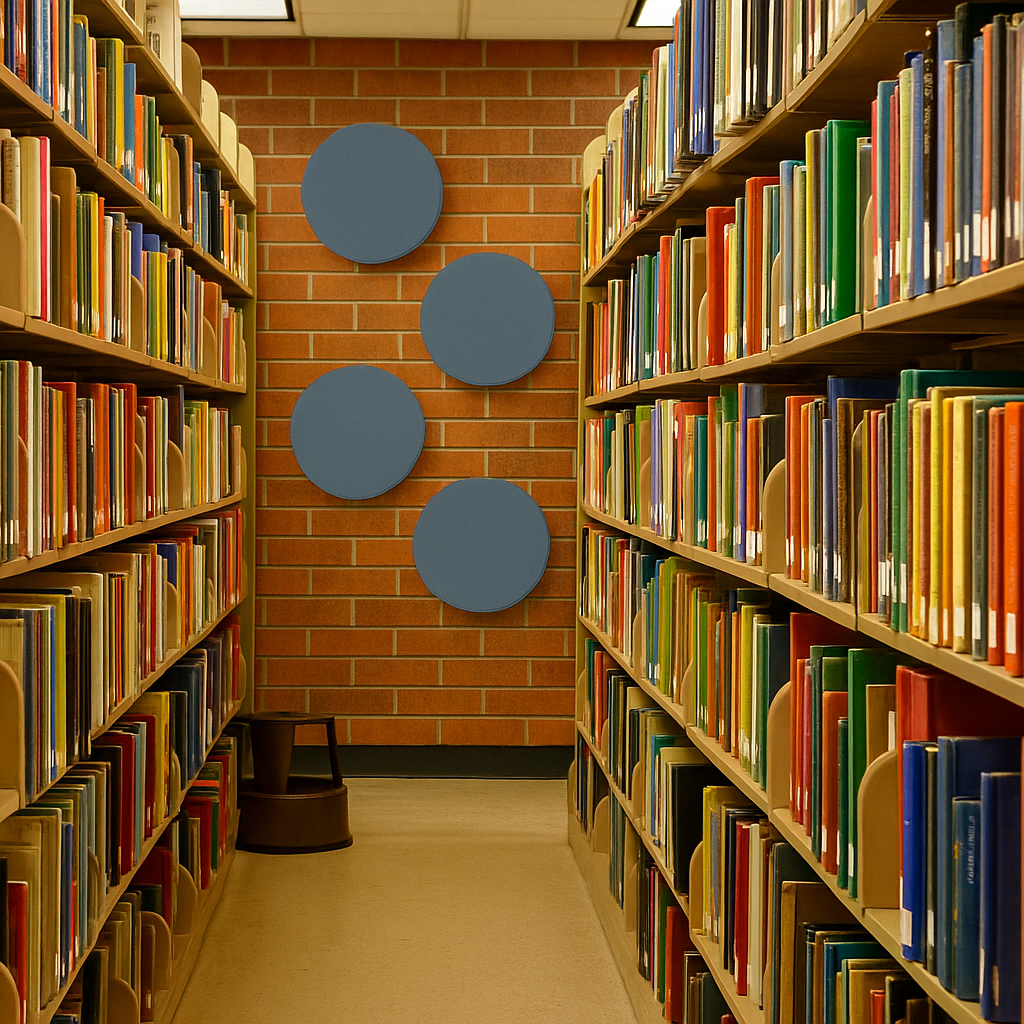 MuffleStick | Circle Self-Adhesive Acoustic Panel