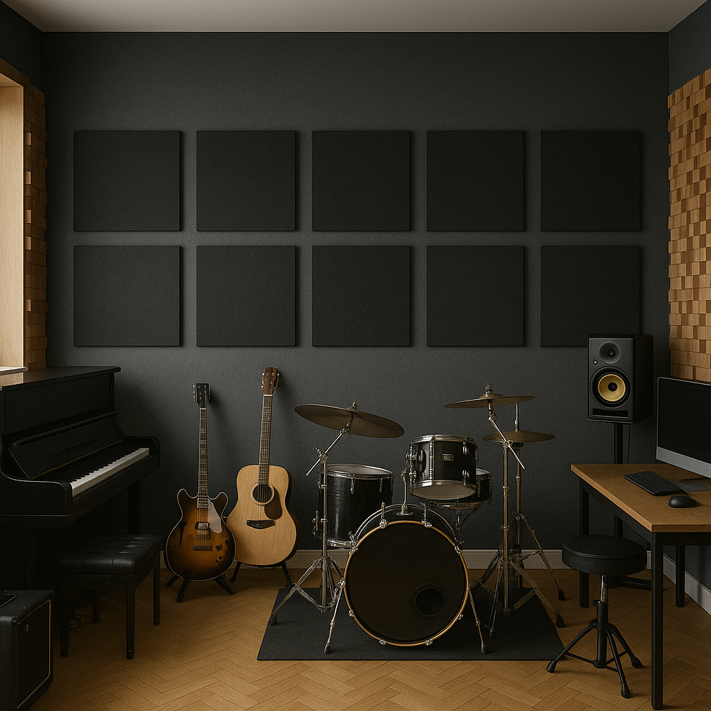 MuffleStick | Square Self-Adhesive Acoustic Panel