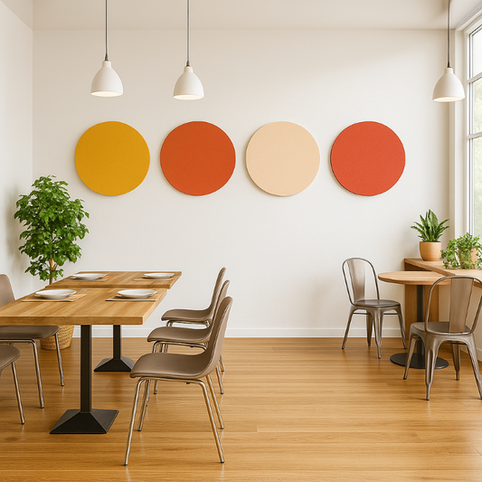 MuffleWall | Circle Acoustic Fabric Panel