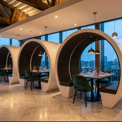 The Meeting Pod Co | Acoustic Indoor Meeting Pod - Open