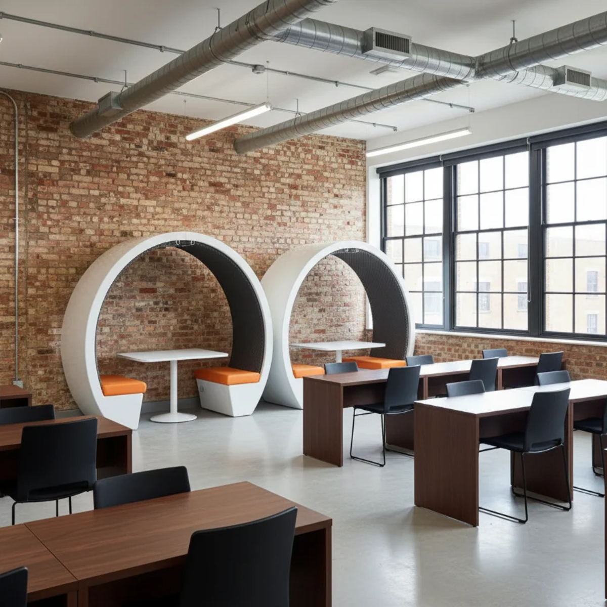 The Meeting Pod Co | Acoustic Indoor Meeting Pod - Open